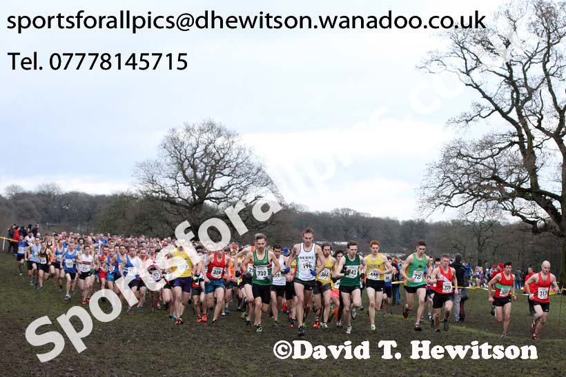 Senior mens Northern Cross Country, Knowsley Safari Park. Photo: David T. Hewitson/Sports for All Pics